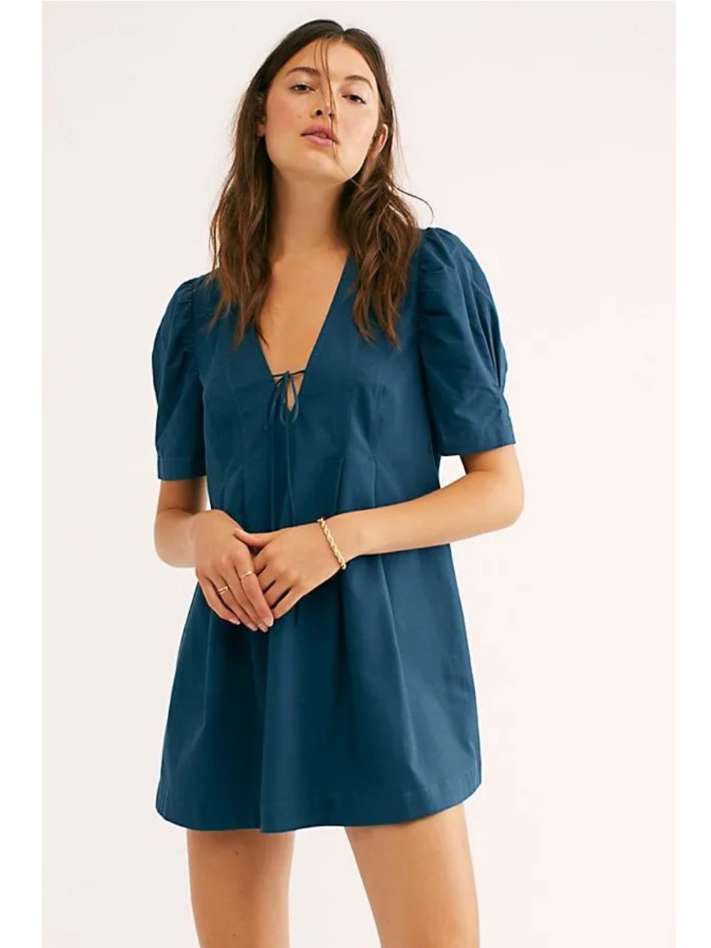 Free People Adelle Tunic Mini Dress- Medium